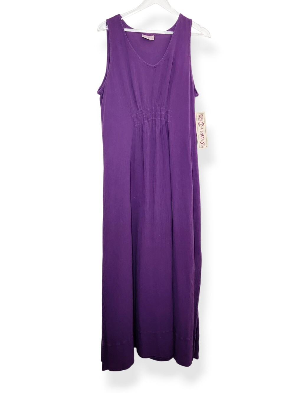 NWT Cottonways Ava Women's Purple Sleeveless Maxi Dress Size 3 (2X)